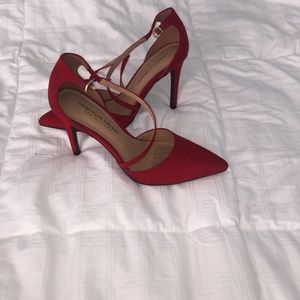 Strappy Red Heels